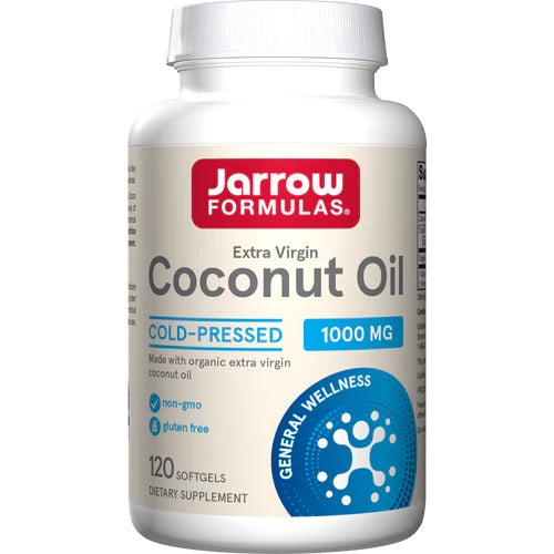 Coconut Oil Extra Virgin, 1000mg - 120 softgels - Sense42 Beauty and Health