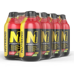 N1 Drink, Strawberry with Mint - 8 x 330 ml. - Sense42 Beauty and Health