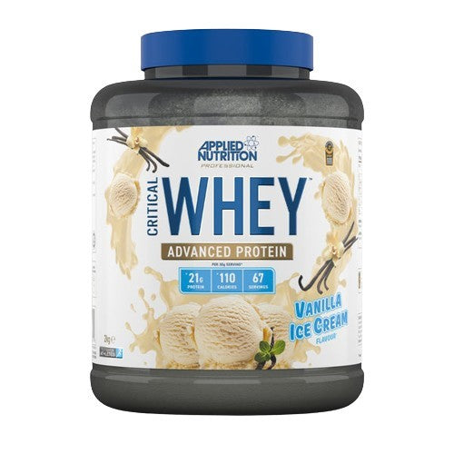 Critical Whey, Vanilla Ice Cream (EAN 5056555204719) - 2000g - Sense42 Beauty and Health