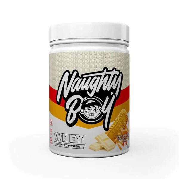 Advanced Whey, White Chocolate Caramel Biscuit - 900g - Sense42 Beauty and Health