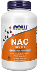 NAC with Selenium, 600mg - 250 caps - Sense42 Beauty and Health