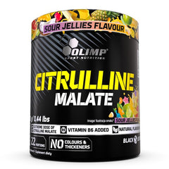 Citrulline Malate, Sour Jellies - 200g - Sense42 Beauty and Health
