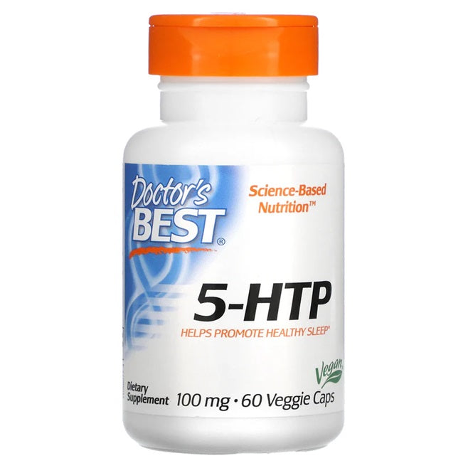 5-HTP, 100mg - 60 vcaps - Sense42 Beauty and Health