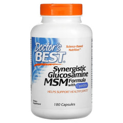 Synergistic Glucosamine MSM Formula with OptiMSM - 180 caps - Sense42 Beauty and Health
