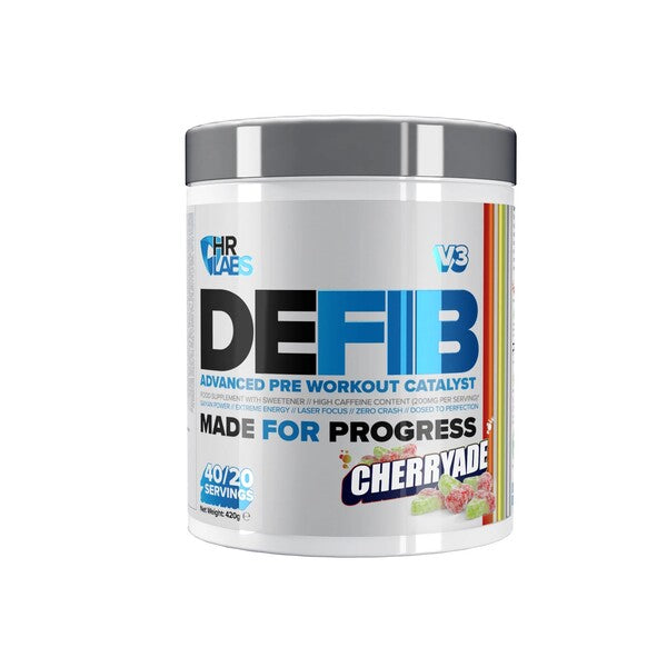 Defib V3 - Advanced Pre Workout Catalyst, Cherryade - 420g - Sense42 Beauty and Health