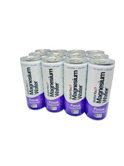 Magnesium Water Focus, Blueberry & Mint - 12 x 250 ml.