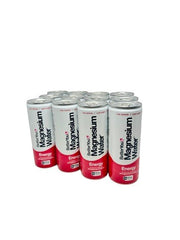 Magnesium Water Energy, Pomegranate & Rhubarb - 12 x 250 ml.