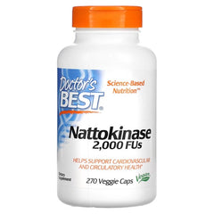 Nattokinase, 2000 FUs - 270 vcaps - Sense42 Beauty and Health