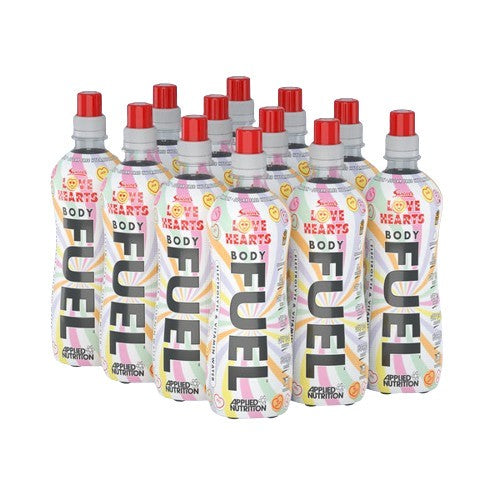 Bodyfuel Hydration & Vitamin Water, Love Hearts - 12 x 500 ml. - Sense42 Beauty and Health