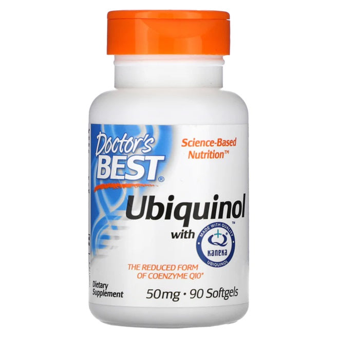 Ubiquinol with Kaneka, 50mg - 90 softgels - Sense42 Beauty and Health
