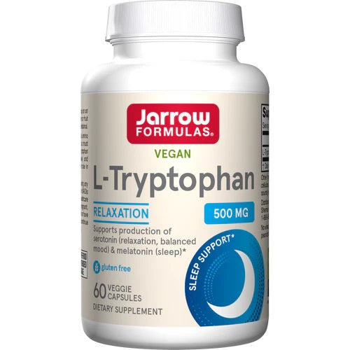 L-Tryptophan, 500mg - 60 vcaps - Sense42 Beauty and Health