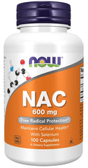 NAC with Selenium, 600mg - 100 caps - Sense42 Beauty and Health