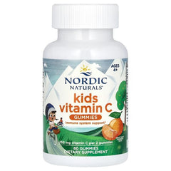 Kids Vitamin C Gummies, Tangy Tangerine - 60 gummies - Sense42 Beauty and Health