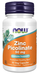 Zinc Picolinate, 50mg - 30 vcaps - Sense42 Beauty and Health