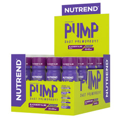 Pump Pre-Workout Shot, Blackberry & Lime - 20 x 60 ml.