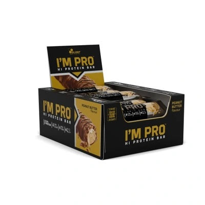 I'm Pro Protein Bar, Peanut Butter - 15 x 40g - Sense42 Beauty and Health