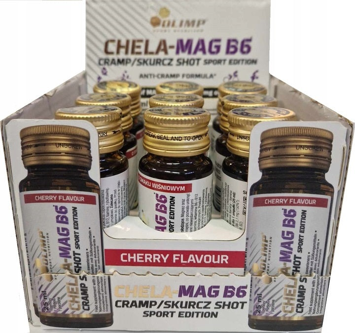 Chela Mag B6, Cherry - 9 x 25 ml. - Sense42 Beauty and Health