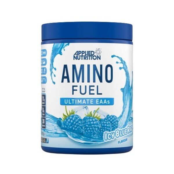 Amino Fuel, Icy Blue Raz (EAN 5056555206416) - 390g - Sense42 Beauty and Health