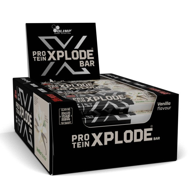 Protein Xplode Bar, Vanilla - 25 x 40g - Sense42 Beauty and Health