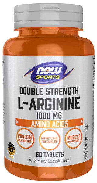 L-Arginine, 1000mg - 60 tablets - Sense42 Beauty and Health