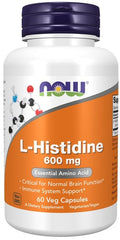 L-Histidine, 600mg - 60 vcaps - Sense42 Beauty and Health