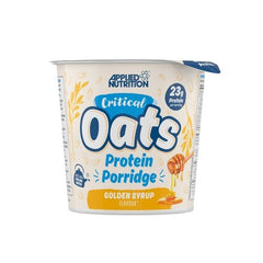 Critical Oats Protein Porridge, Golden Syrup (EAN 400049036) - 12 x 60g - Sense42 Beauty and Health