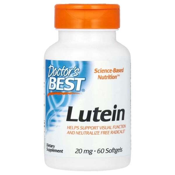 Lutein with FloraGLO, 20mg - 60 softgels - Sense42 Beauty and Health