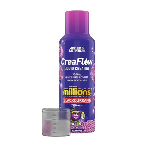 CreaFlow Liquid Creatine, Millions Blackcurrant - 500 ml. - Sense42 Beauty and Health