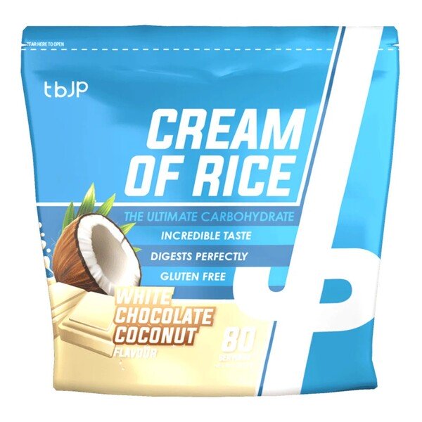 Trained by JP Cream of Rice, White Chocolate Coconut - 2000g