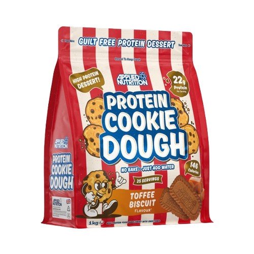Protein Cookie Dough Dessert, Toffee Biscuit - 1000g - Sense42 Beauty and Health