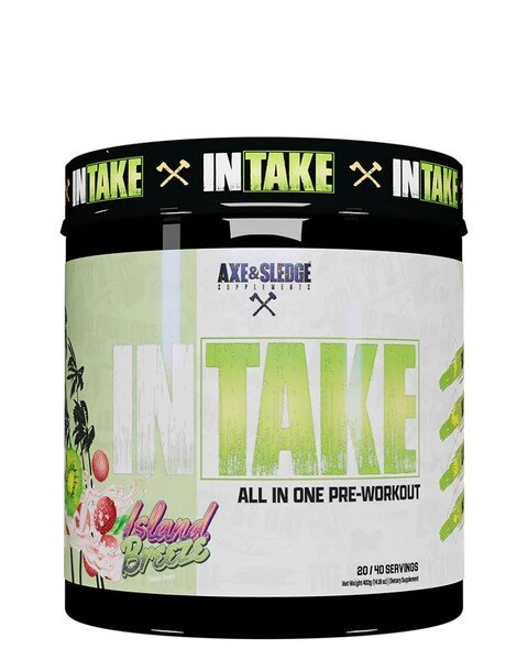 Intake All in One Pre-Workout, Island Breeze - 402g - Sense42 Beauty and Health