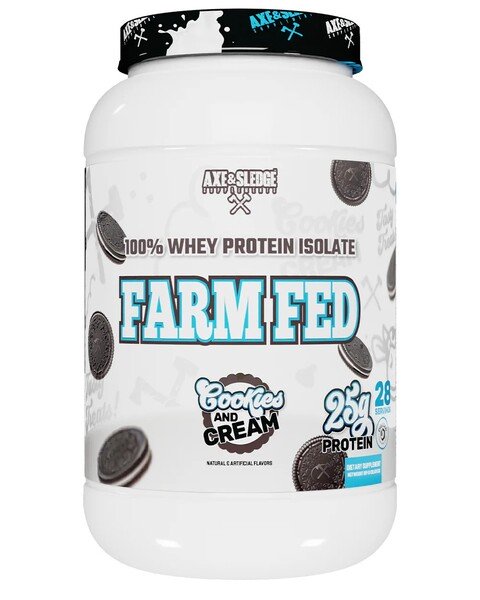 Farm Fed, Cookies and Cream - 924g - Sense42 Beauty and Health