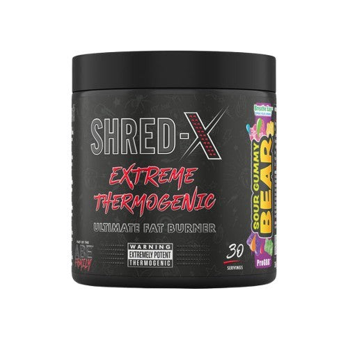 Shred-X Powder, Sour Gummy Bear (EAN 5056555205464) - 300g - Sense42 Beauty and Health