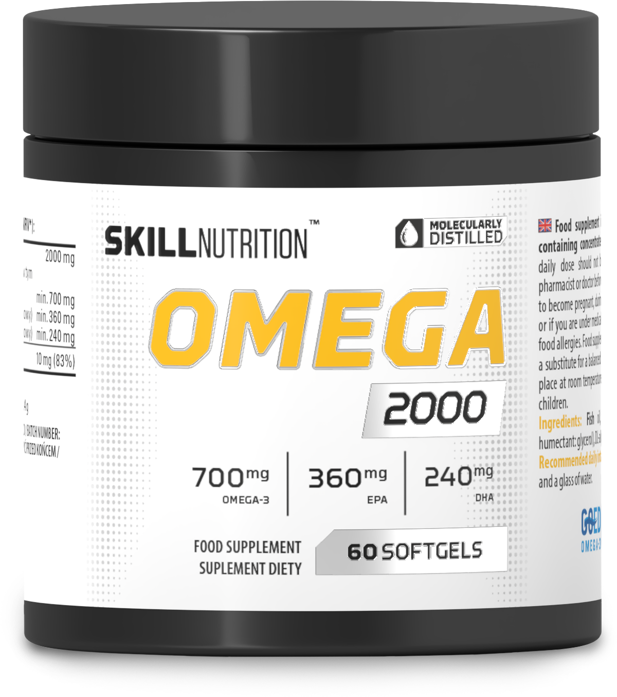 Skill Nutrition Omega 2000 - 60 softgels