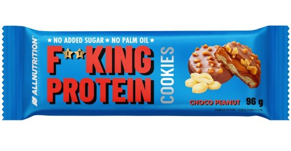 Allnutrition Fitking Protein Cookies, Choco Peanut - 6 cookies