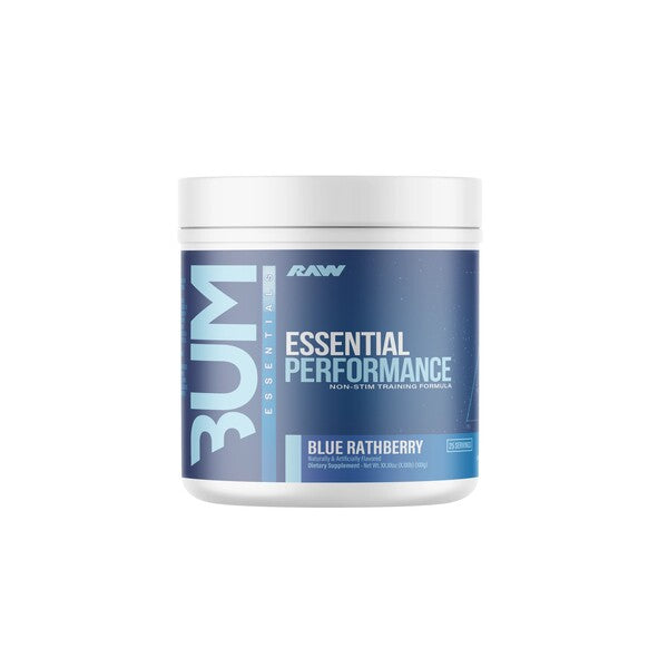 Raw Nutrition Bum Essential Performance, Blue Rathberry - 618g