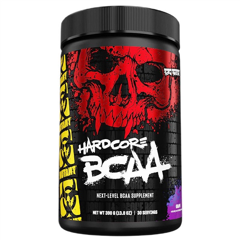 Mutant Hardcore BCAA, Grape - 390g