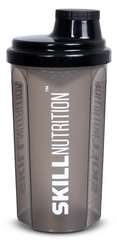 Skill Nutrition Accessories Skill Nutrition Shaker, Smoked Transparent - 700 ml.