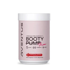 Aventus Supplements Booty Pump - Premium Pre-Workout, Mami Tropical Punch - 390g