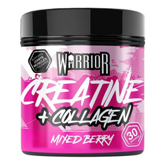Warrior Creatine + Collagen, Mixed Berry - 270g
