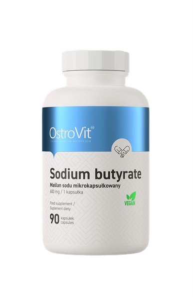 OstroVit Sodium Butyrate, 600mg - 90 caps