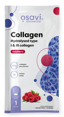 Osavi Collagen Hydrolysed Type I & III, Raspberry - 22g (1 serving)
