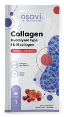 Osavi Collagen Hydrolysed Type I & III, Cherry & Strawberry - 22g (1 serving)