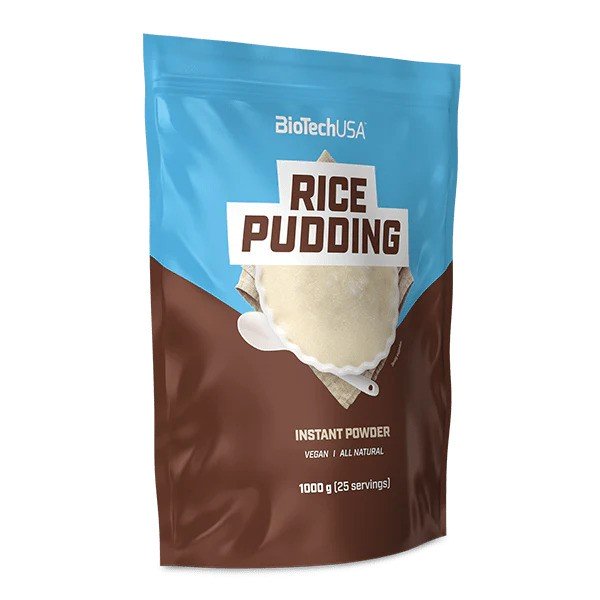 BioTechUSA Rice Pudding, Unflavoured - 1000g