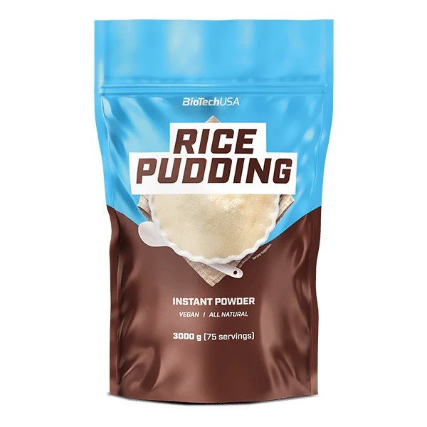 BioTechUSA Rice Pudding, Unflavoured - 3000g