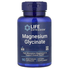 Life Extension Magnesium Glycinate, 105mg - 90 vcaps