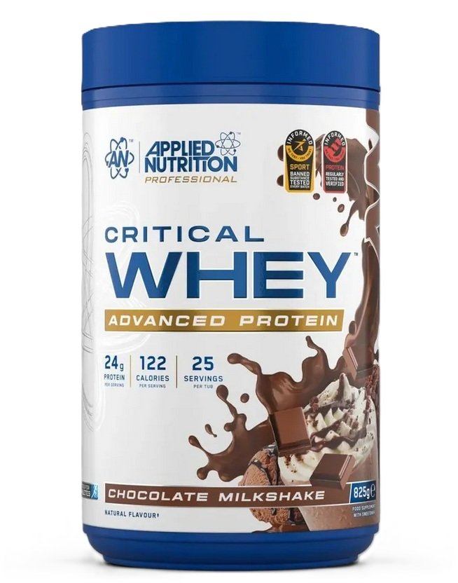 Applied Nutrition Critical Whey, Chocolate Milkshake (EAN 5056555211199) - 825g