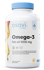 Osavi Omega-3 Fish Oil Molecularly Distilled, 1000mg - 180 softgels