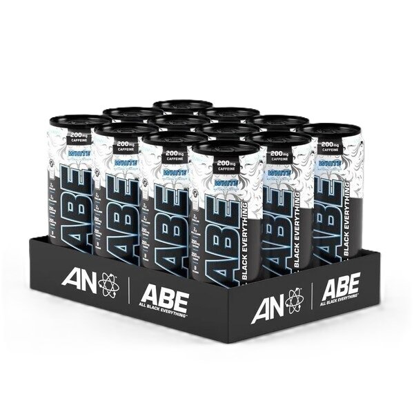 Applied Nutrition ABE Energy + Performance Cans, White - 12 x 330 ml.