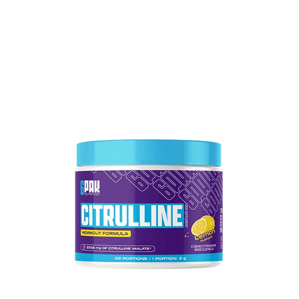 6PAK Citrulline, Lemon - 200g